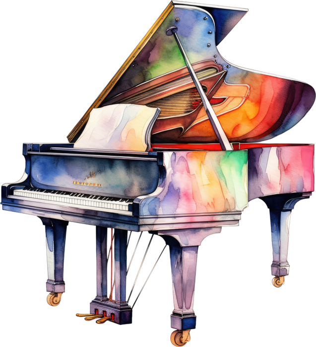 Motivtransfer 2975 Musikinstrument Flügel