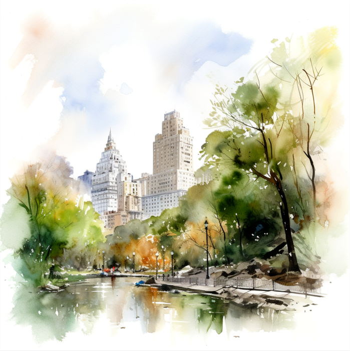 Motivtransfer 2991 New York Park
