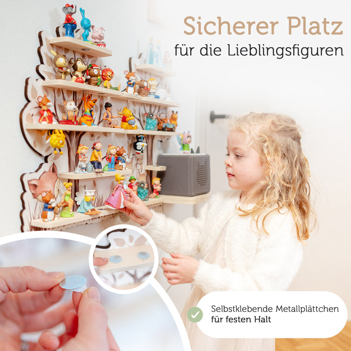 Regal für Musikbox - Kuschelmonster mit Blumen