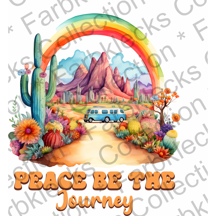 Motivtransfer 3044 peace be the journey