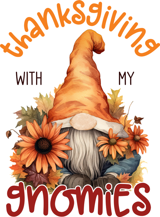 Motivtransfer 3047 Thanksgivin with my gnomies