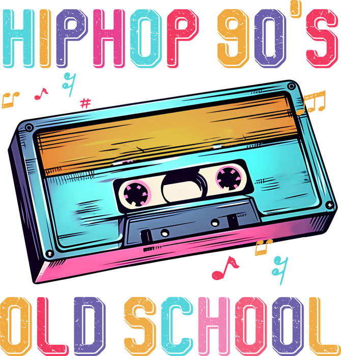 Motivtransfer 3134 Hiphop 90s Old School