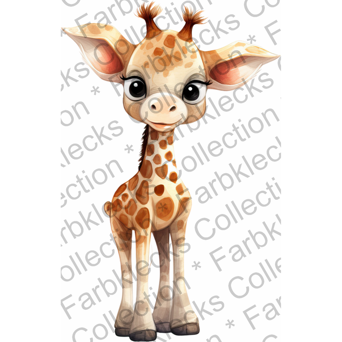 Motivtransfer 3218 Kleine Giraffe