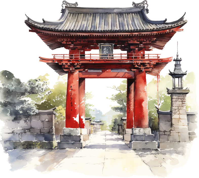 Motivtransfer 3225 Japanische Landschaft