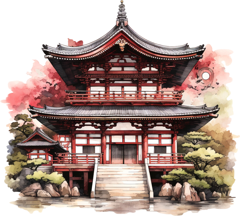 Motivtransfer 3227 Japanische Palast