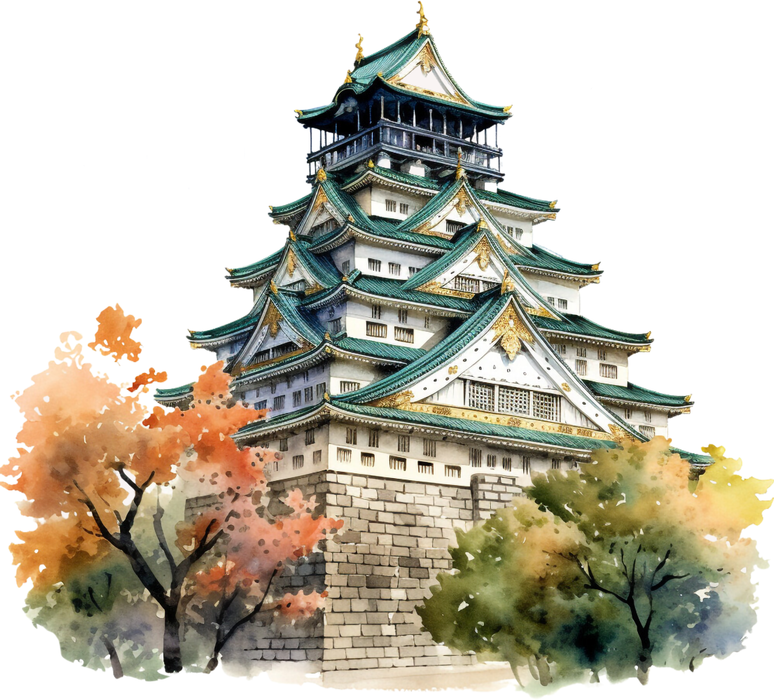 Motivtransfer 3239 Japanische Landschaft am Wasser