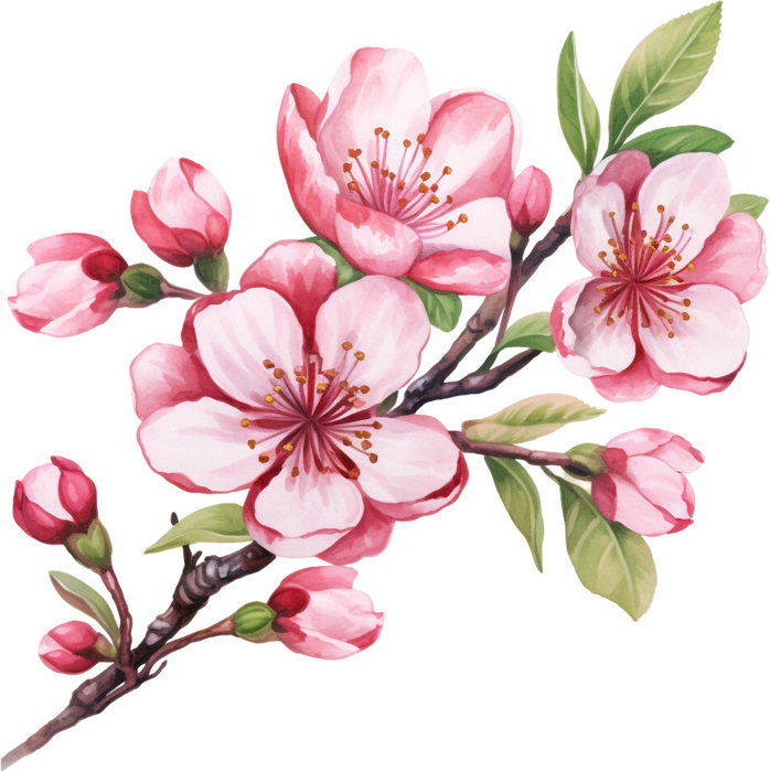 Motivtransfer 3249 Japanische Blüte