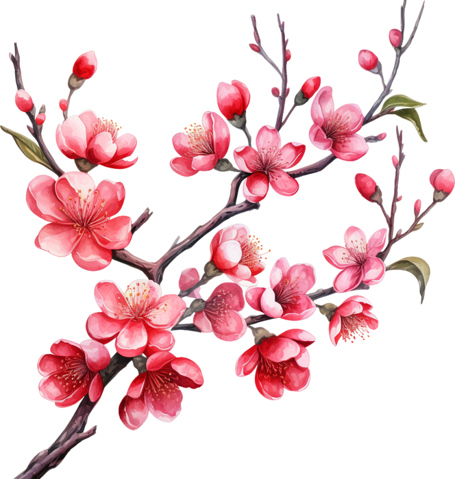 Motivtransfer 3250 Japanische Blüte