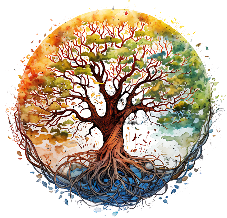 Motivtransfer 3278 Bunter Baum
