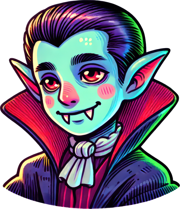 Motivtransfer 3316 Dracula Illustration