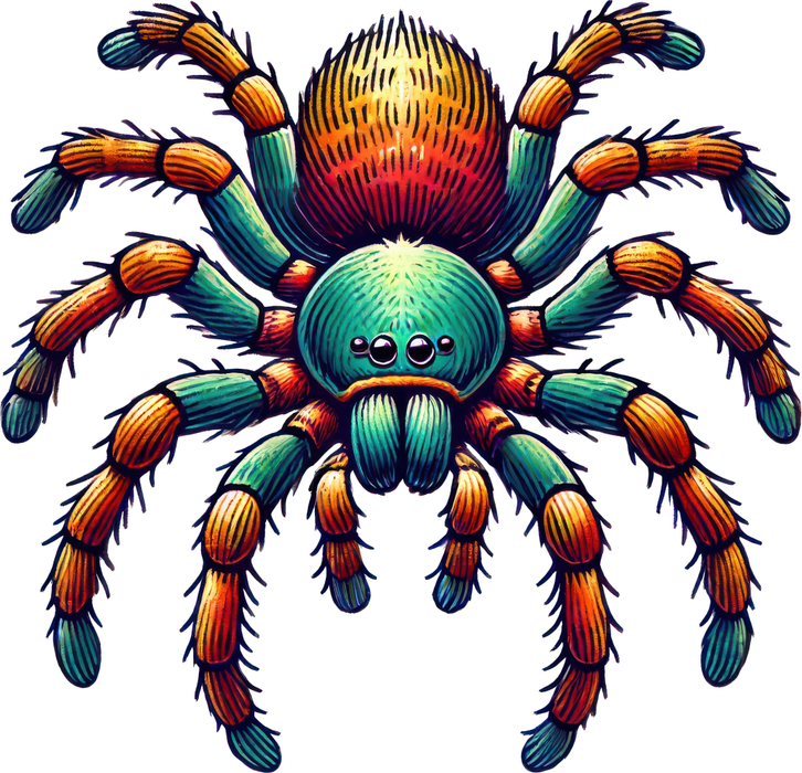 Motivtransfer 3326 Spinne Illustration