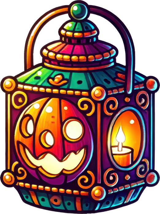 Motivtransfer 3327 Lampe Illustration