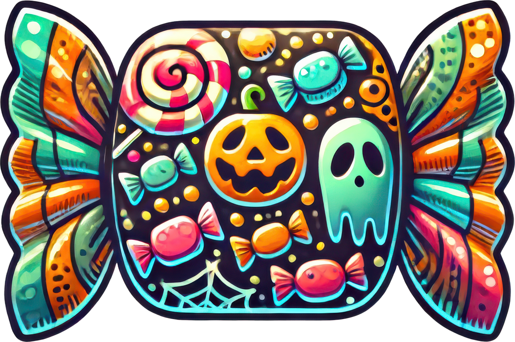 Motivtransfer 3329 Bombon bunt Illustration