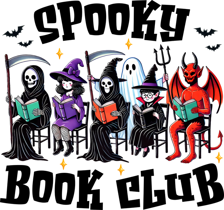 Motivtransfer 3475 Spooky Book Club