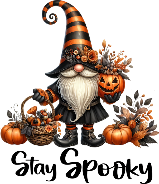Motivtransfer 3526 Gnom Stay Spooky