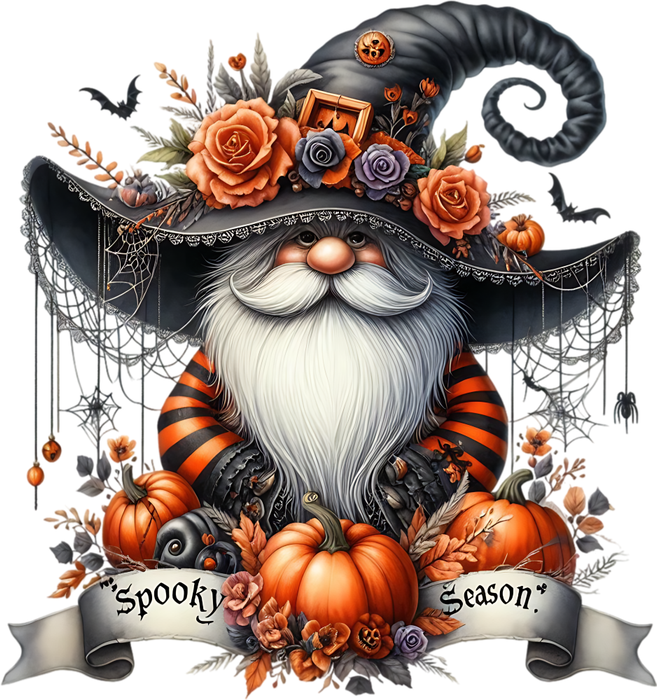 Motivtransfer 3527 Gnom Spooky Season