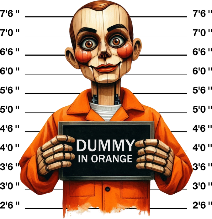 Motivtransfer 3617 Dummy im Gefängnis