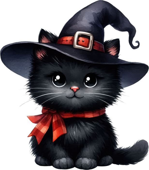 Motivtransfer 3692 Schwarze Katze