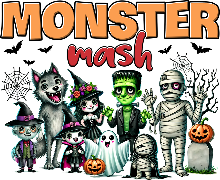 Motivtransfer 3713 Monster Mash