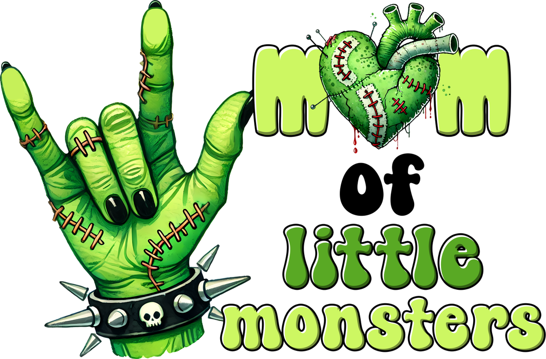 Motivtransfer 3722 Mom of little Monsters