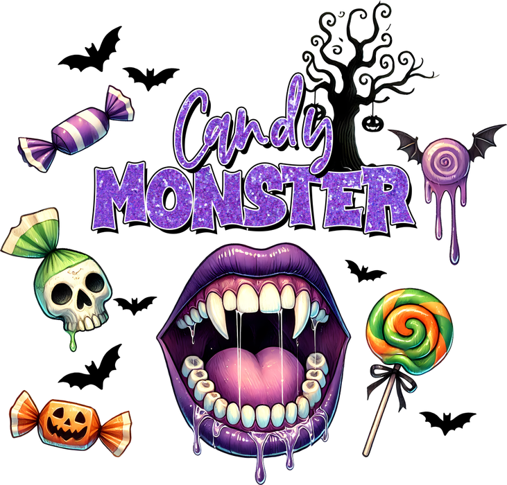 Motivtransfer 3725 Candy Monster