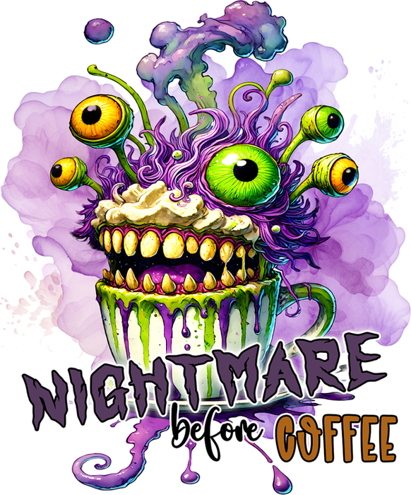Motivtransfer 3760 Nightmare before Coffee