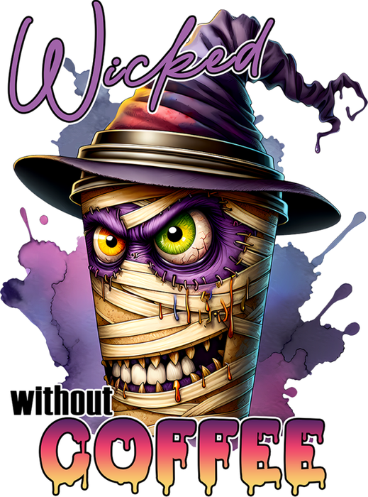 Motivtransfer 3763 Wicked without Coffee