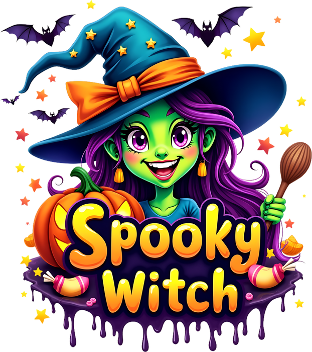 Motivtransfer 3777 Spooky Witch