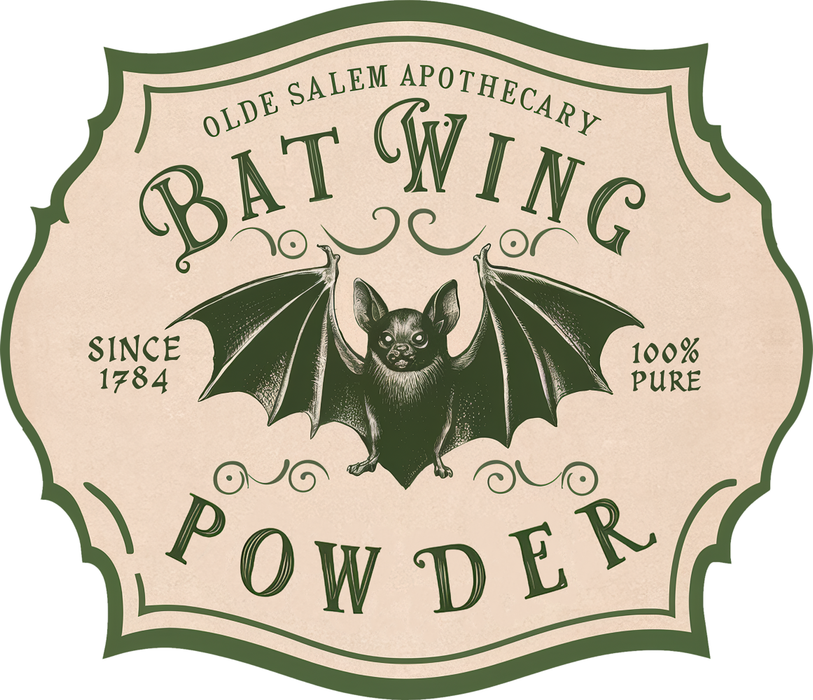 Motivtransfer 3798 Bat Wing Label