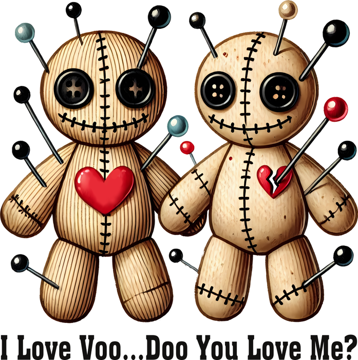 Motivtransfer 3808 I love Voo…Doo