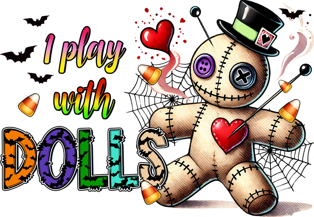 Motivtransfer 3815 I play with dolls