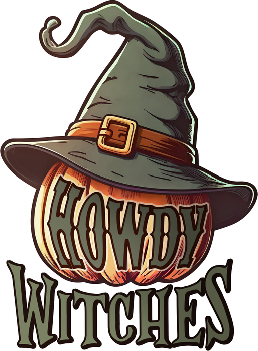 Motivtransfer 3826 Howdy Witches