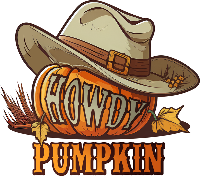 Motivtransfer 3833 Howdy Pumpkin