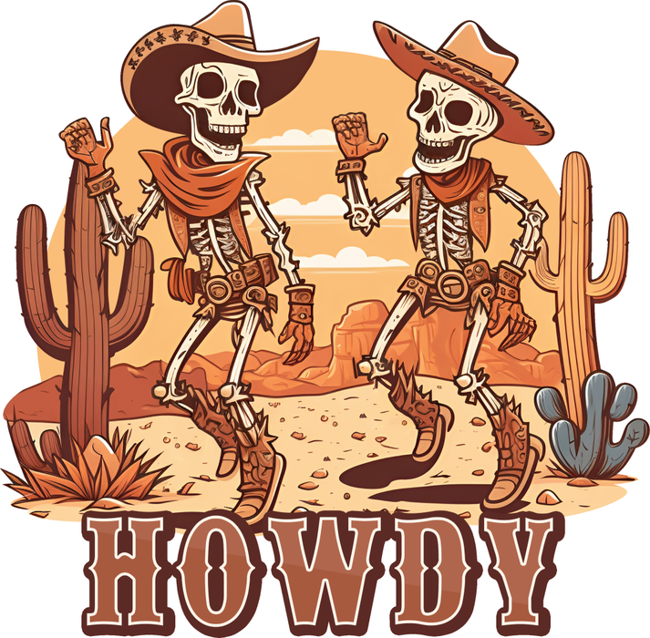 Motivtransfer 3835 Howdy Skeleton