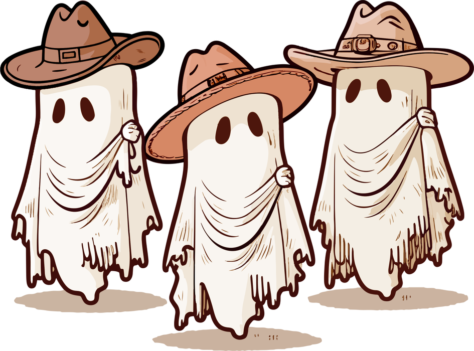 Motivtransfer 3840 Ghosts with Hat