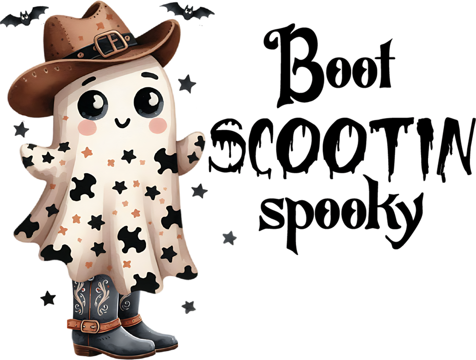 Motivtransfer 3857 Boot Scooin Spooky