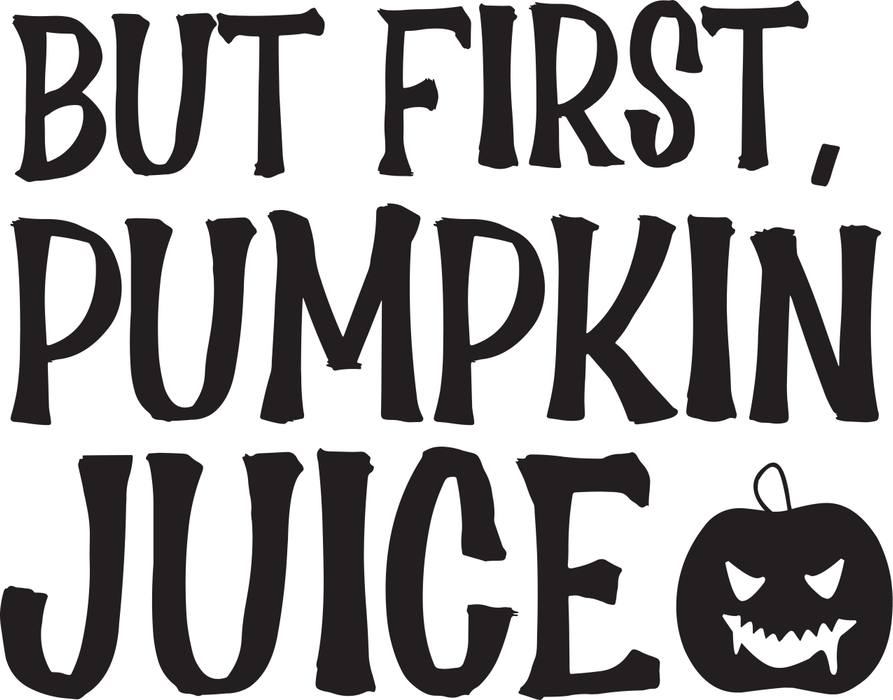 Motivtransfer 3884 But first pumpkin juice