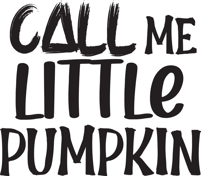 Motivtransfer 3885 Call me little Pumpkin