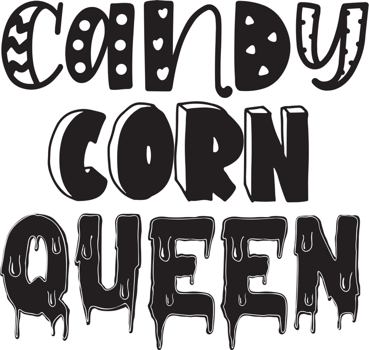 Motivtransfer 3886 Candy Corn Queen