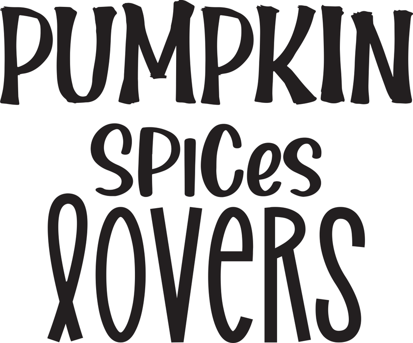 Motivtransfer 3898 Pumpkin Spices Lovers