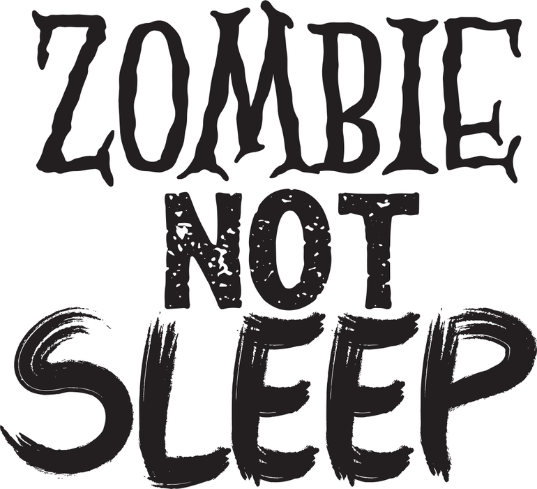 Motivtransfer 3902 Zombie not sleep