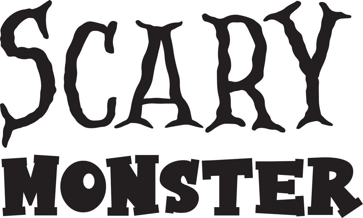 Motivtransfer 3920 Scary Monster