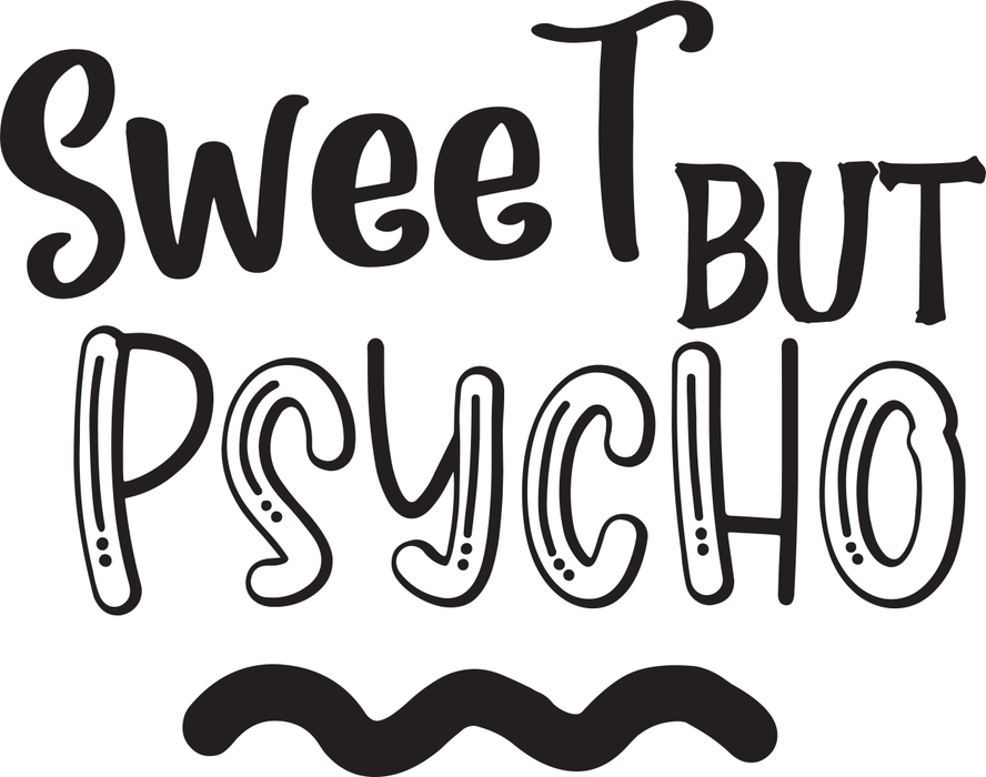 Motivtransfer 3923 Sweet but Psycho