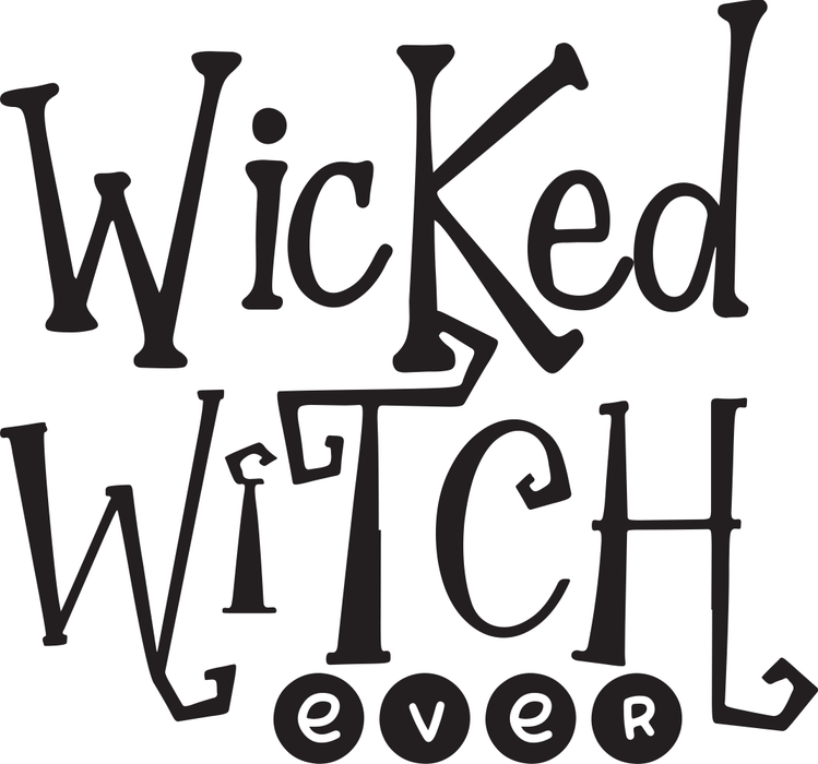 Motivtransfer 3925 Wicked Witch ever