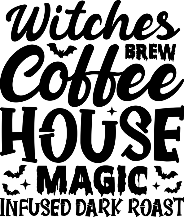 Motivtransfer 3927 Witches Brew Coffee