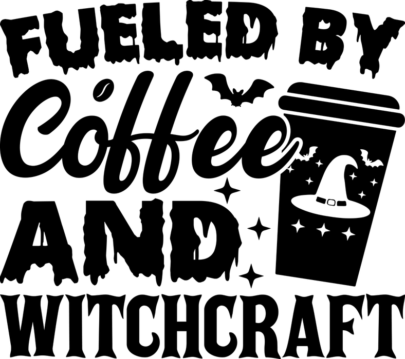 Motivtransfer 3932 Fueled by Coffee and Witchcraft
