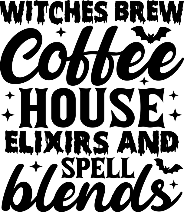 Motivtransfer 3947 Witches Brew Coffee House Elixirs
