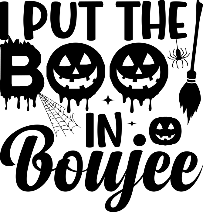 Motivtransfer 3952 I put the Boo in Boujee