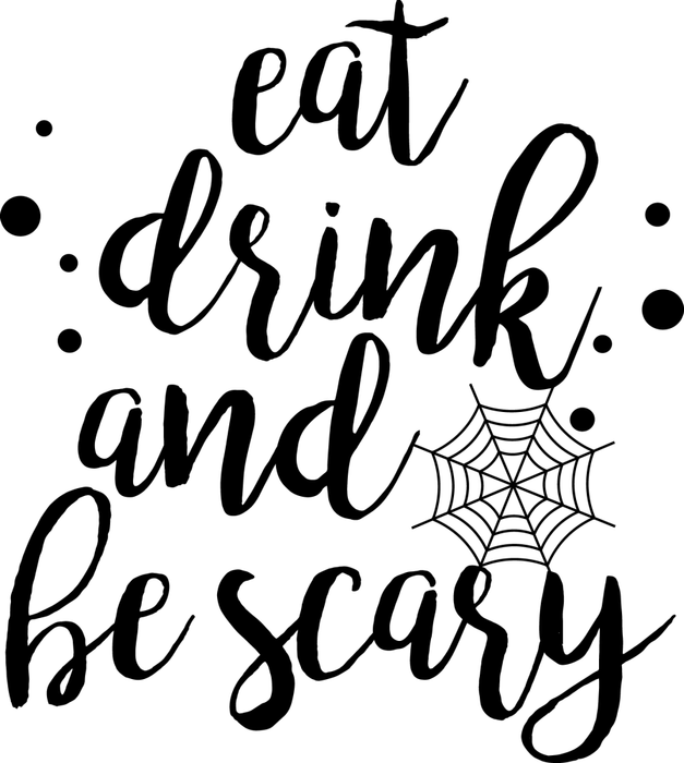 Motivtransfer 3967 Eat drink and be scary