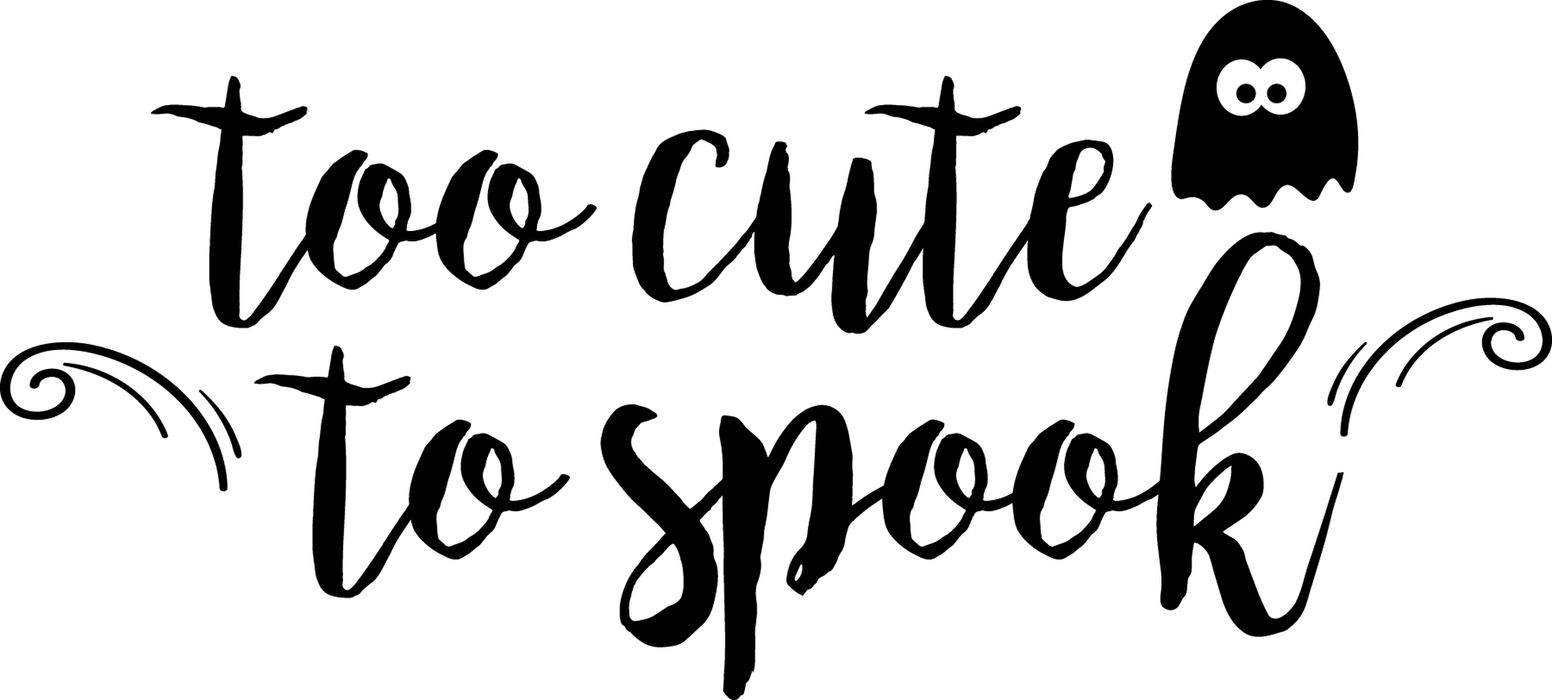 Motivtransfer 3974 Too Cute to Spook